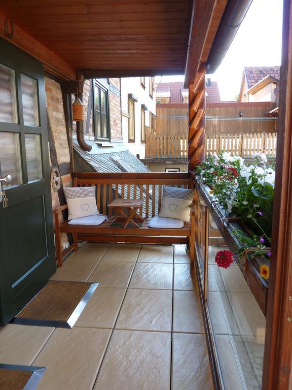 Ferienwohnung Unterm Schreckensturm Quedlinburg Exterior photo